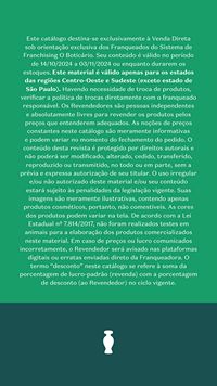 Ciclo revendedores boticário 2026 Revendedores CO/SE/N Brasil página 65