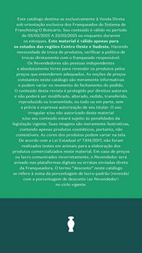 Ciclo revendedores boticário 2026 Revendedores CO/SE/N Brasil página 36