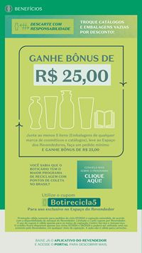 Ciclo revendedores boticário 2026 Revendedores CO/SE/N Brasil página 47