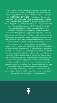 Ciclo revendedores boticário 2026 Revendedores NE Brasil página 49