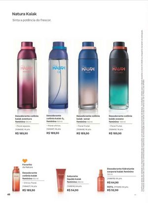 Natura ciclo 1 2026 Brasil página 50