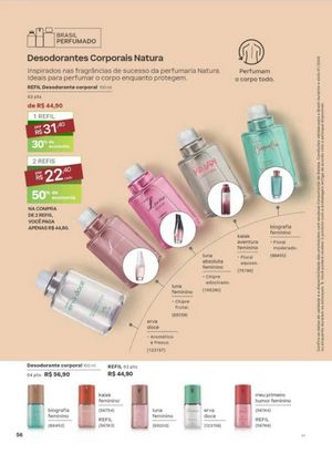 Natura ciclo 1 2026 Brasil página 58