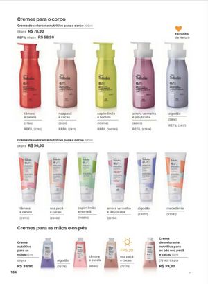 Natura ciclo 1 2026 Brasil página 106