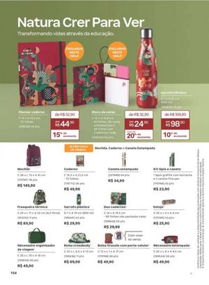 Natura ciclo 1 2026 Brasil página 156
