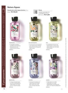 Natura ciclo 16 2026 Brasil página 74