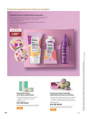 Natura ciclo 2 2026 Brasil página 160