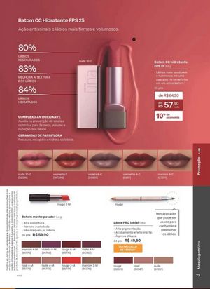 Natura ciclo 3 2026 Brasil página 73