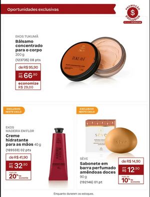 Natura ciclo 8 2026 Brasil página 244